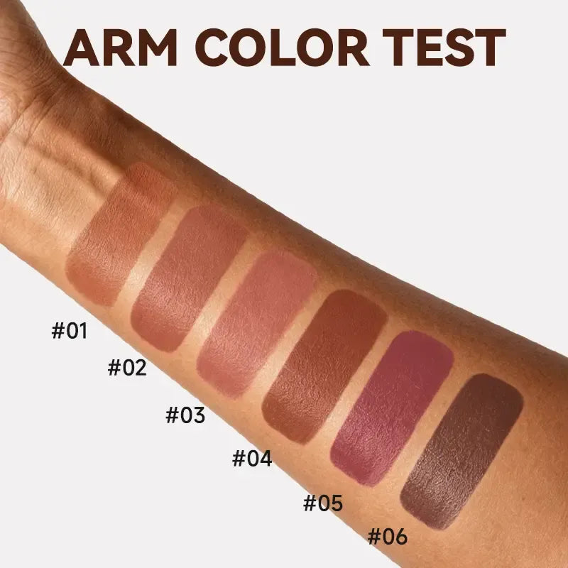💄 2026 Hottest Lipstick Set – 6PCS Long-Lasting Matte Lipsticks in Stunning Brown Shades ✨
