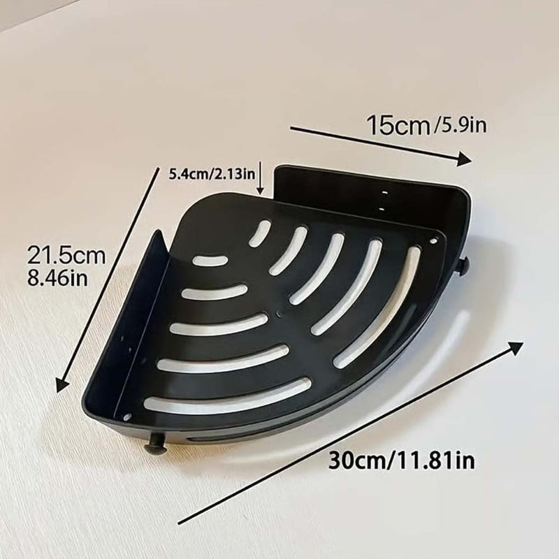 ⏳ HOT SALE🔥No-Drill Triangle Shower Caddy