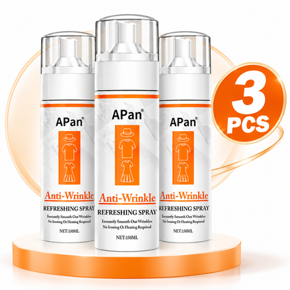 ✨ Instant Wrinkle Release Spray – Smooth Clothes Without Ironing