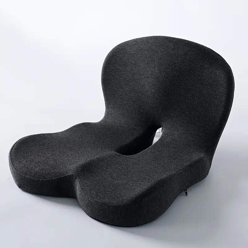 🪑 LIMITED-TIME 50% 🛡️ Non-Slip Memory Foam Seat Cushion for Car & Office – Ergonomic pain relief & breathable mesh – Universal fit, relieves back & tailbone pressure – perfect for long drives or desk work ✨