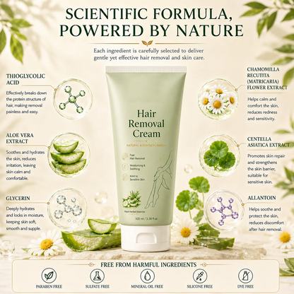 LAST DAY -BUY 2 GET 1 FREE🤩Painless Depilatory Cream