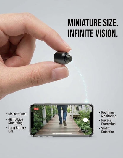 🏠 Worried About Your Home While You're Away? 👀 Get Peace of Mind with This Mini Wi-Fi Security Camera Featuring 1080P HD, Night Vision & Motion Detection! 🔒