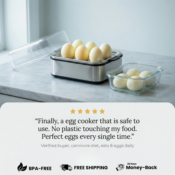 🎉2026 HOT SALE 50% OFF🎉Multifunctional Egg Steamer with Clear Lid
