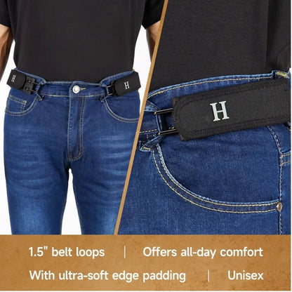😩 TIRED OF TIGHT BELTS THAT DIG INTO YOUR WAIST? 🔥 Meet the Flexible Metal Hook Belt—COMFORTABLE, PRACTICAL & BUILT FOR MULTIPLE USES! 💪