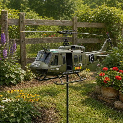 🏆ONLY 100PCS: 60% OFF 🎖️-Vietnam Veteran UH-1 Helicopter Wind Spinner