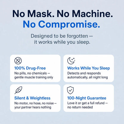 ⏰Year-End Sale-Wearable Anti-Snoring Device