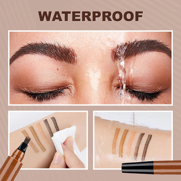 🎁Waterproof Four-tip Beard and Eyebrow Pen✨