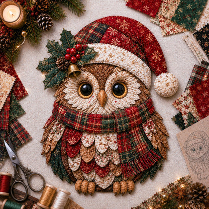 🎄😩 TIRED OF THE SAME BORING CHRISTMAS DECOR? ✨ CREATE SOMETHING UNIQUE! This DIY Patchwork Kit Turns Any Space Into a Warm & Festive Christmas Wonderland! 🎅❤️