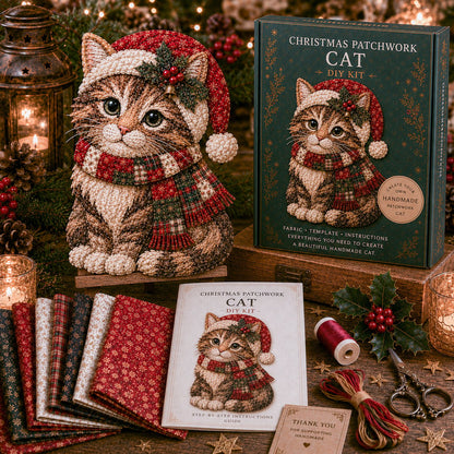 🎄😩 TIRED OF THE SAME BORING CHRISTMAS DECOR? ✨ CREATE SOMETHING UNIQUE! This DIY Patchwork Kit Turns Any Space Into a Warm & Festive Christmas Wonderland! 🎅❤️