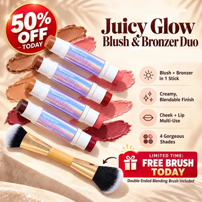 Juicy Glow Blush & Bronzer Duo