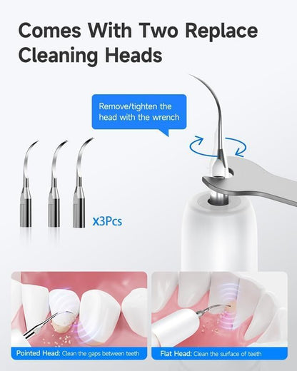 Electric Oral Cleaning Tool with LED Light