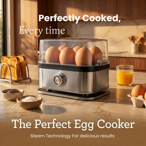 🎉2026 HOT SALE 50% OFF🎉Multifunctional Egg Steamer with Clear Lid