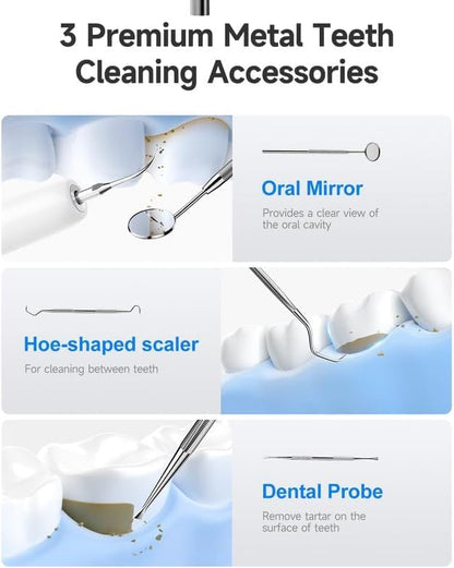 Electric Oral Cleaning Tool with LED Light