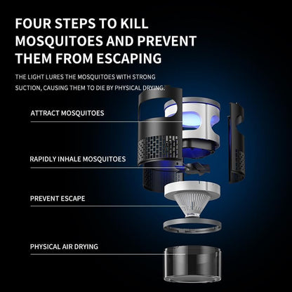 🔥Best Seller🔥Ultra-Quiet Bionic UV Suction Mosquito Trap