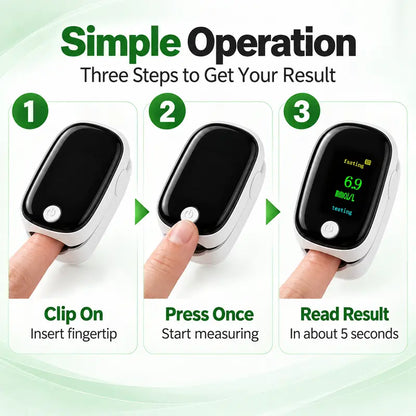 💎(Fewer than 50 left!!!)Non-Invasive Fingerstick Blood Glucose Meter—Results in 5 Seconds.🎁