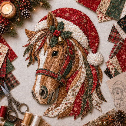 🎄😩 TIRED OF THE SAME BORING CHRISTMAS DECOR? ✨ CREATE SOMETHING UNIQUE! This DIY Patchwork Kit Turns Any Space Into a Warm & Festive Christmas Wonderland! 🎅❤️