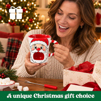🔥Last Day 50% OFF 🎅🍫 Santa’s Sweet Melt™ 150ml Christmas Chocolate Fondue Mug