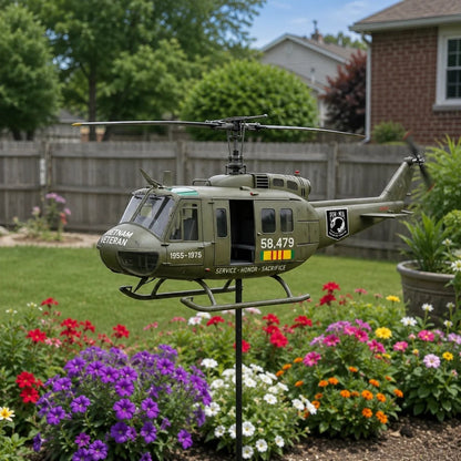 🏆ONLY 100PCS: 60% OFF 🎖️-Vietnam Veteran UH-1 Helicopter Wind Spinner
