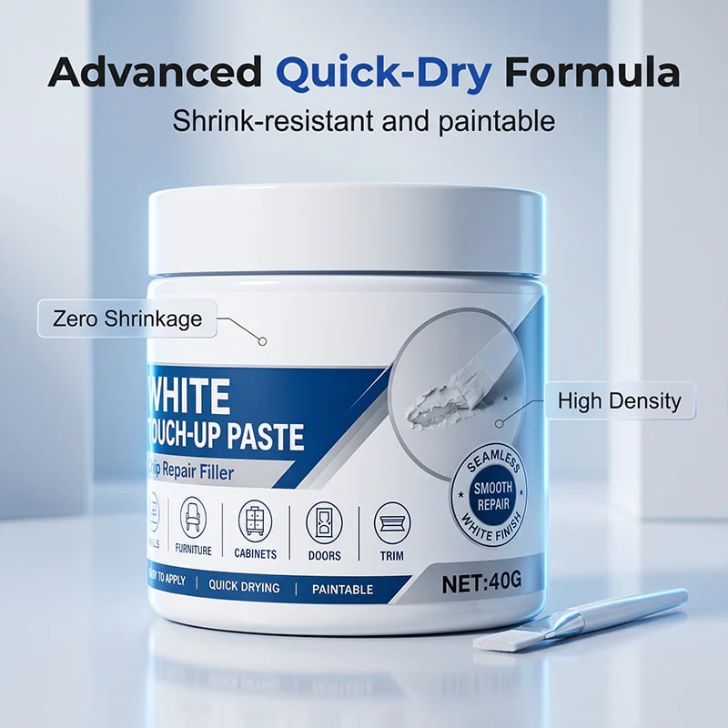 🔥BUY 1 RFEE 2🔥White Furniture Touch-Up Paste with Brush