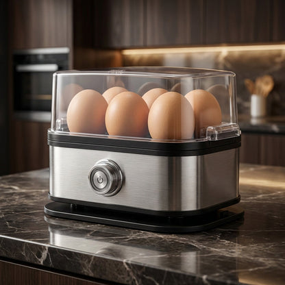 🎉2026 HOT SALE 50% OFF🎉Multifunctional Egg Steamer with Clear Lid