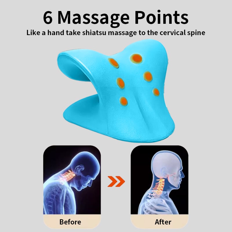 🔥50% OFF🔥Neck Stretcher ,Neck Hump Corrector,Neck and Shoulder Relaxer Cervical Traction Device Pillow