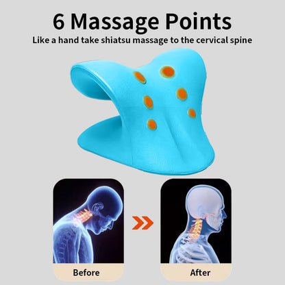 🔥50% OFF🔥Neck Stretcher ,Neck Hump Corrector,Neck and Shoulder Relaxer Cervical Traction Device Pillow