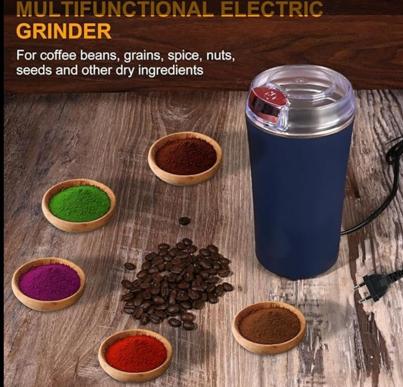 Mini electric grinder detail view