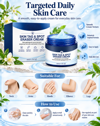 🌈7-𝐃𝐚𝐲 𝐒𝐤𝐢𝐧 𝐓𝐚𝐠 & 𝐒𝐩𝐨𝐭 𝐄𝐫𝐚𝐬𝐞𝐫 𝐂𝐫𝐞𝐚𝐦(Zero Pain, Zero 𝐒𝐜𝐚𝐫𝐬 Formula)