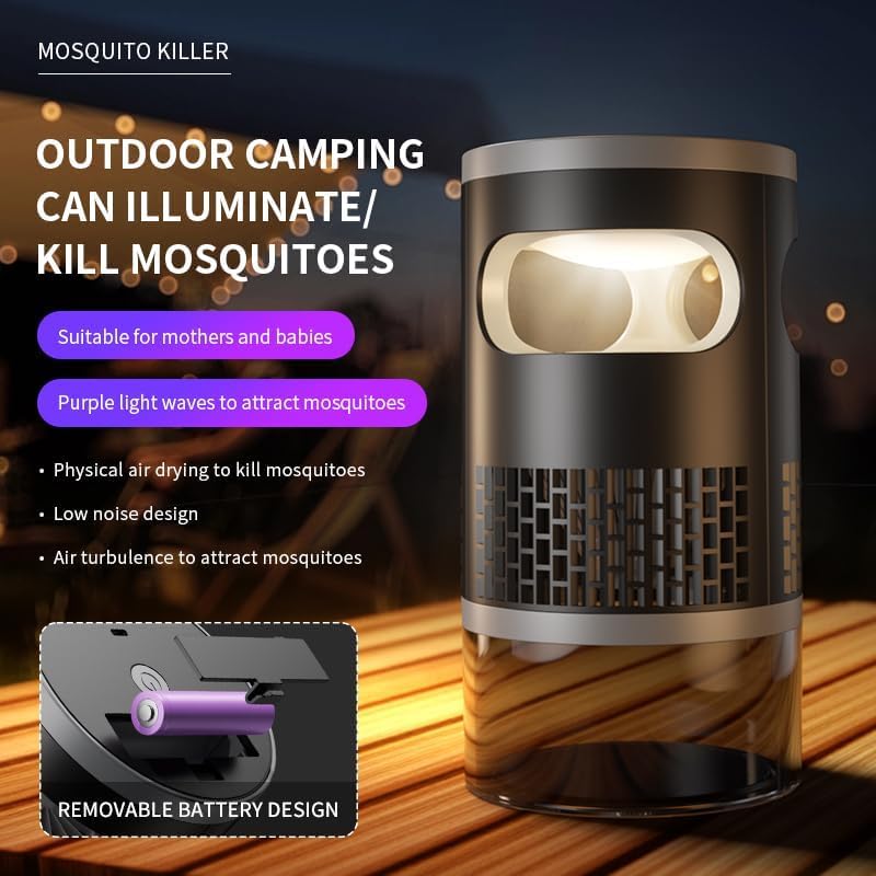 🔥Best Seller🔥Ultra-Quiet Bionic UV Suction Mosquito Trap