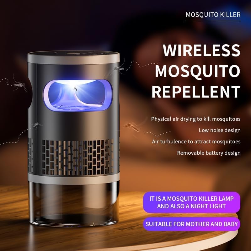 🔥Best Seller🔥Ultra-Quiet Bionic UV Suction Mosquito Trap