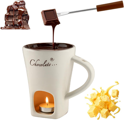 🔥Last Day 50% OFF 🎅🍫 Santa’s Sweet Melt™ 150ml Christmas Chocolate Fondue Mug