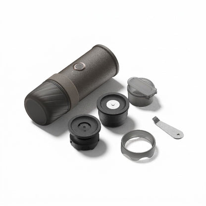 No Hot Water? No Outlet? No Problem. Fresh Hot Espresso Anywhere You Go.