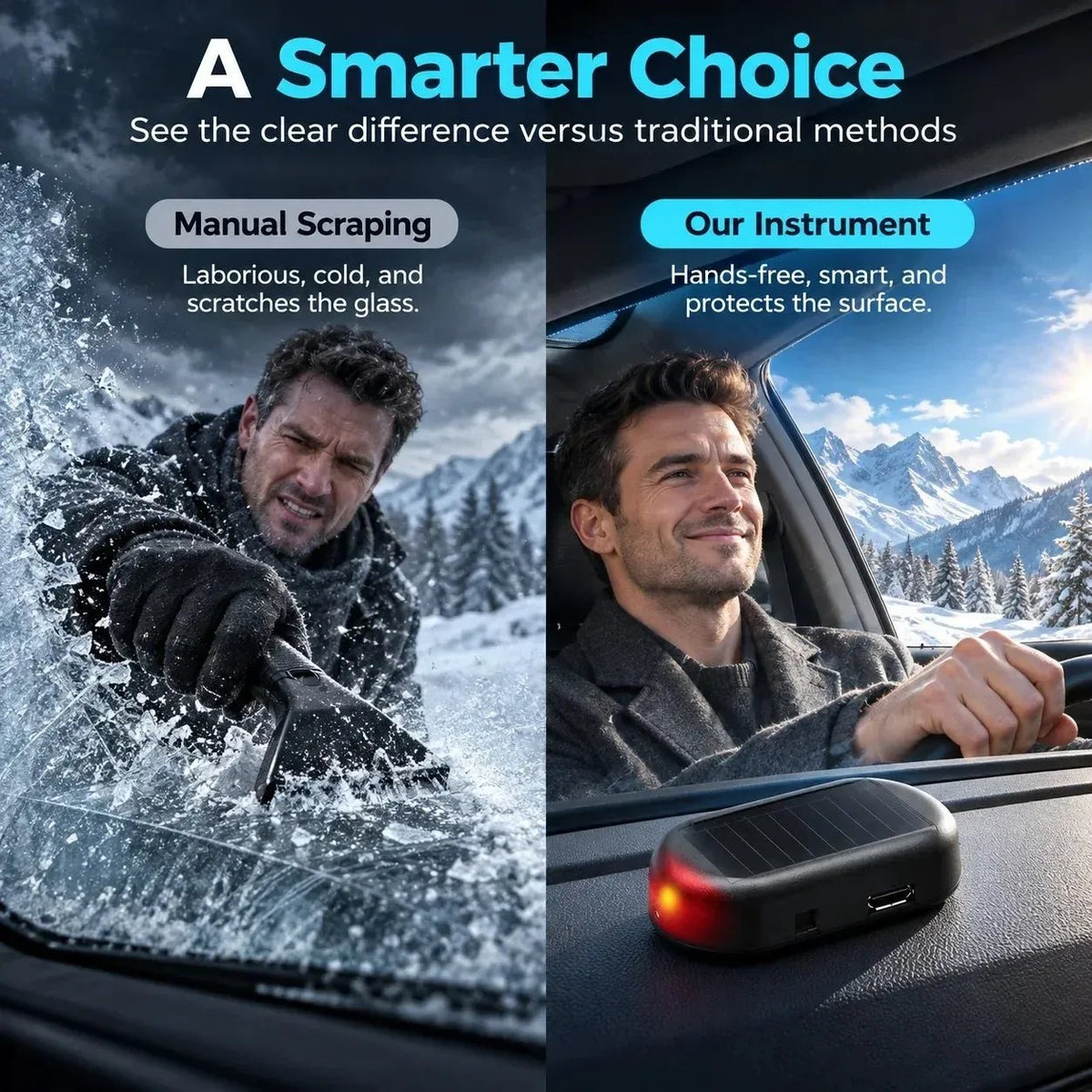 🔥Electromagnetic Snow Removal & Anti-Freeze Device for Vehicles — Molecular Interference Technology
