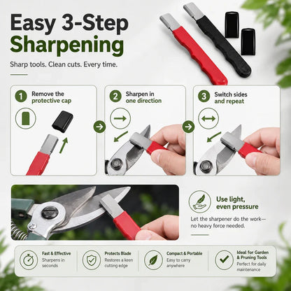 2Count Professional Kitchen Knife Sharpener