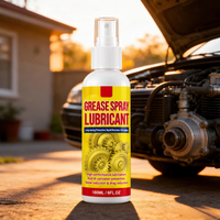 Lubricating and rust-removing spray