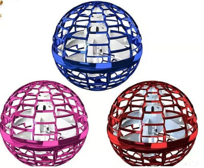 🎮 FUN FOR KIDS & ADULTS🚀 THROW IT. WATCH IT RETURN🔥Flying Rotating Hover Ball