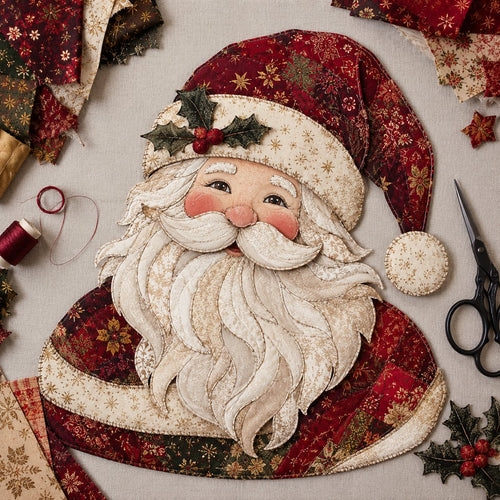 🎄😩 TIRED OF THE SAME BORING CHRISTMAS DECOR? ✨ CREATE SOMETHING UNIQUE! This DIY Patchwork Kit Turns Any Space Into a Warm & Festive Christmas Wonderland! 🎅❤️