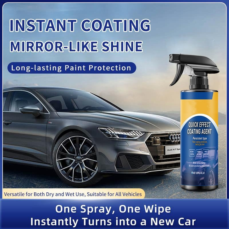 😤 DULL PAINT? WATER SPOTS? ROAD GRIME? 🚗 ✨ JUST SPRAY, WIPE & WATCH YOUR CAR GET THAT CLEAN, GLOSSY LOOK AGAIN!
