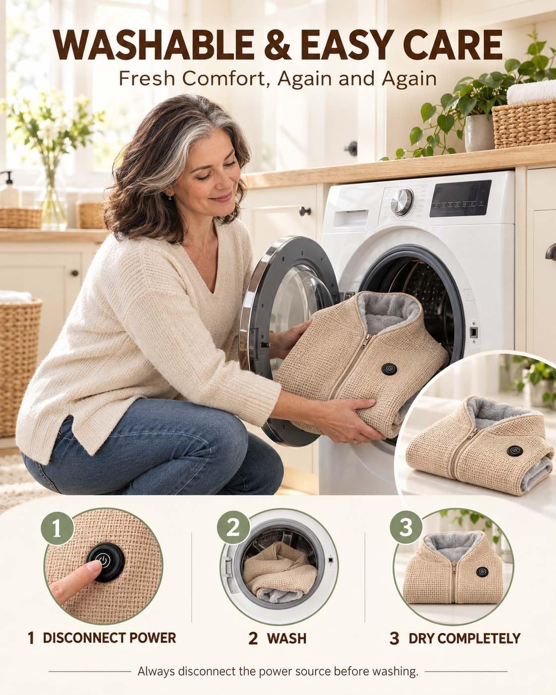 2027 Upgrade Heated Shawl Wraps for Women, Cordless Ceated Blanket