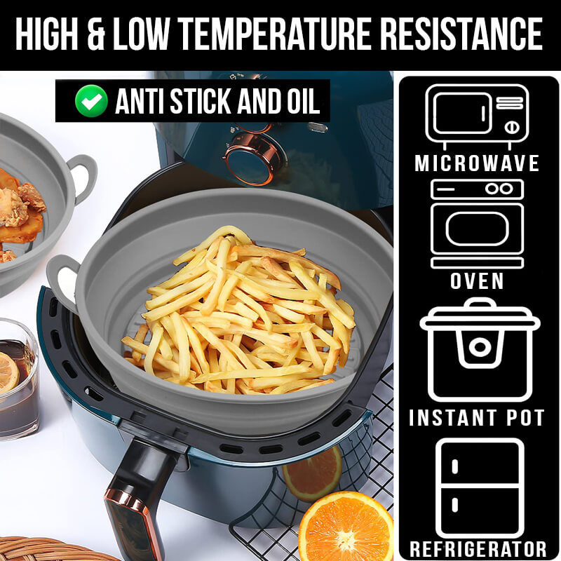 🚚 Limited Warehouse Clearance Sale🔥Air Fryer Silicone Grill Pan