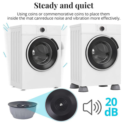 🏠 💞50K+ SOLD!Anti-Vibration Washing Machine Stabilizer Pads (4-Pack)