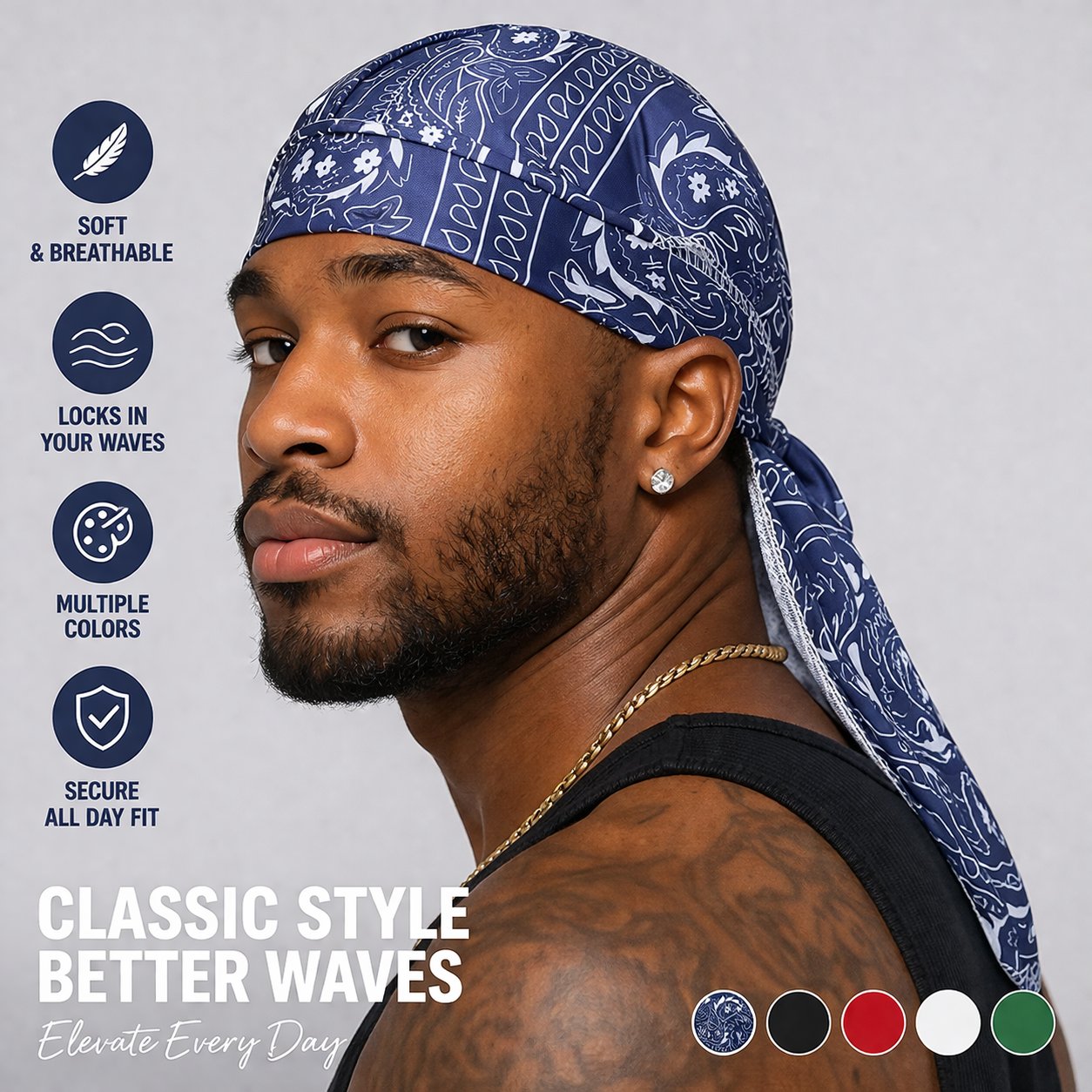 💥New Arrival💥Paisley Cooling Headscarf Cap