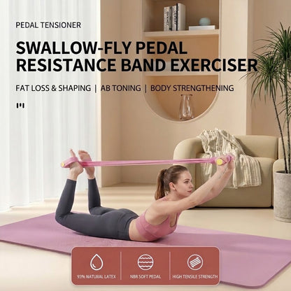 😩 Struggling to Stay Consistent with Ab Workouts? 💪 Train Your Core at Home with This Foot Pedal Resistance Band & Sit-Up Assist Trainer! 🔥🏠