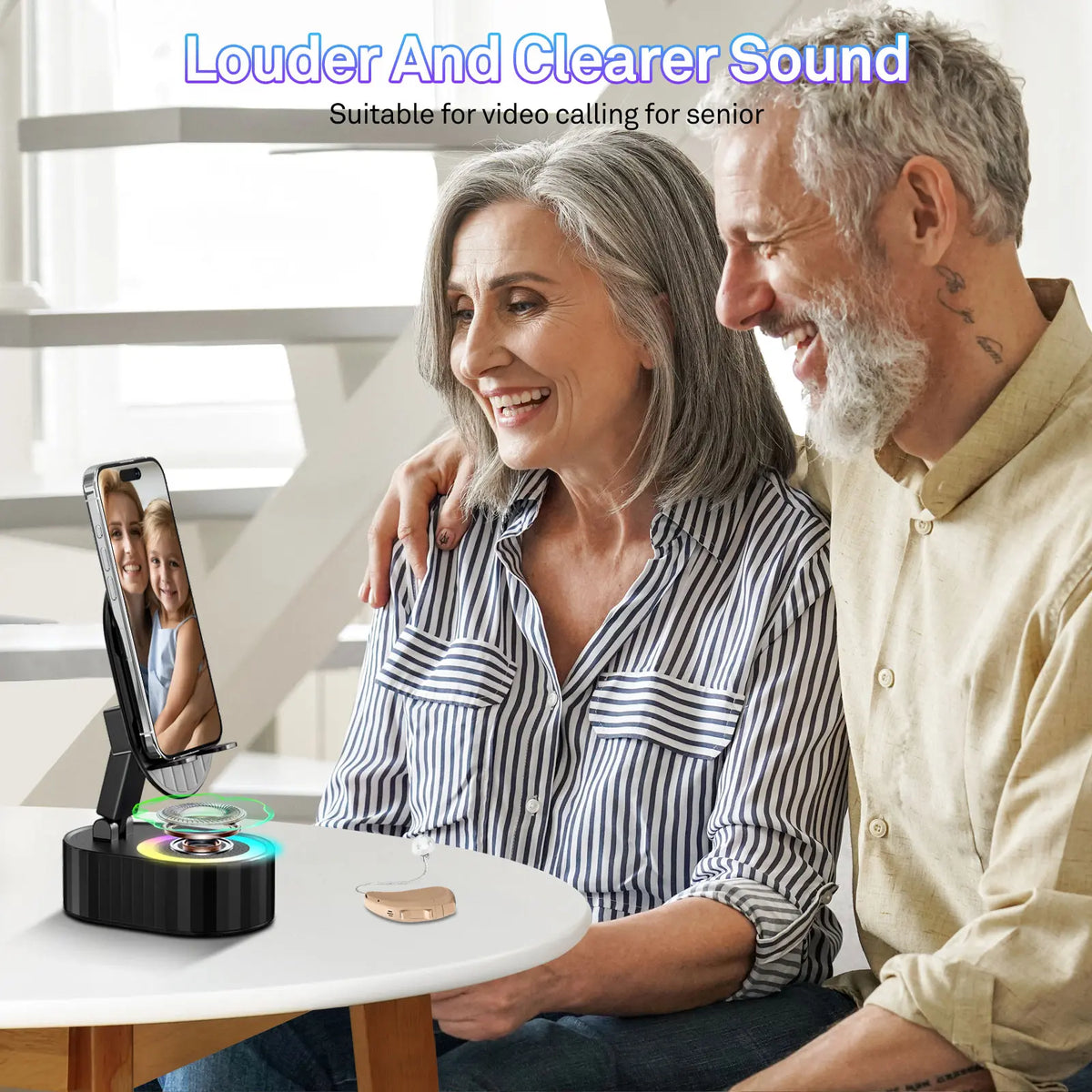 🔥5-in-1 Wireless Speaker Stand—featuring smart sensing and Bluetooth 5.4 connectivity, Dolby surround sound with deep bass, an adjustable phone holder, an LED light, and a power bank.💎