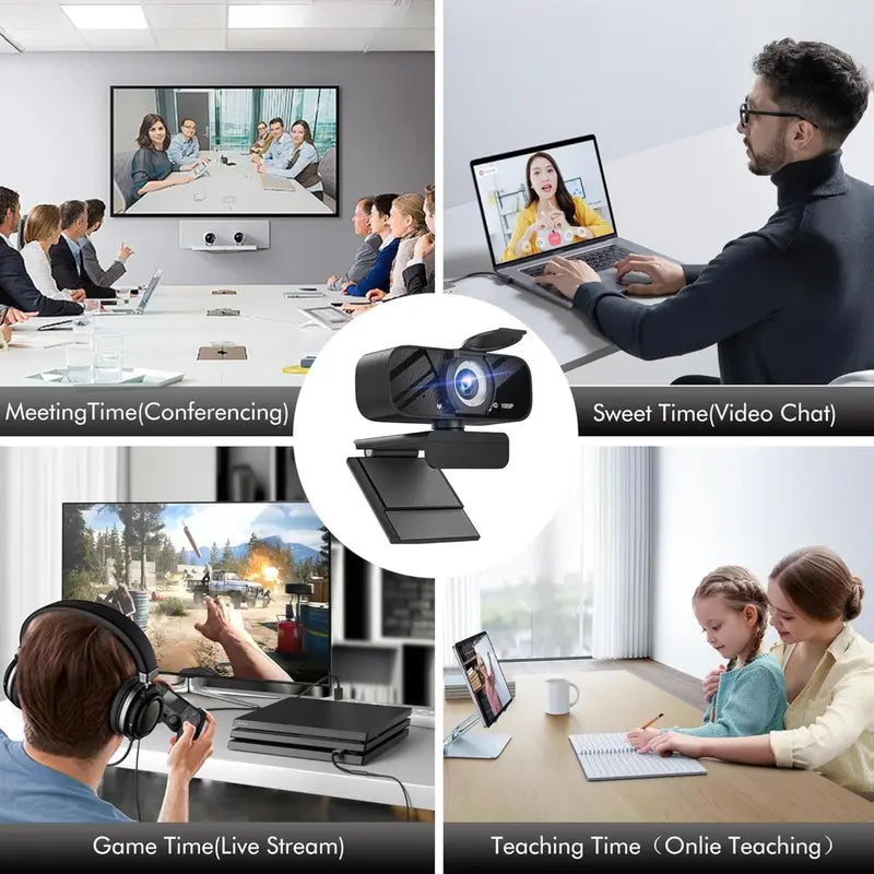 💎1080P/2K/4K Camera for PC, Laptop, and Switch — Gaming and Streaming Gear; Supports 1080p@60fps; Fast Autofocus🔥