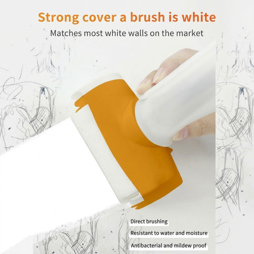 🎨 Tired of Stained, Damaged Walls? Refresh Them with Odorless, Water-Based Repair Paint! ✨