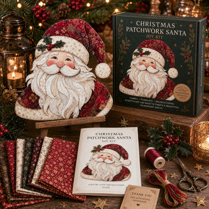 🎄😩 TIRED OF THE SAME BORING CHRISTMAS DECOR? ✨ CREATE SOMETHING UNIQUE! This DIY Patchwork Kit Turns Any Space Into a Warm & Festive Christmas Wonderland! 🎅❤️