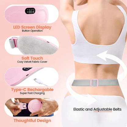 🎁Heated Menstrual Belt for the Lower Back (suitable for menstruation and body aches; also aids in fat reduction)😊