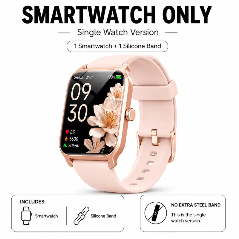 🎁Sports smartwatch. Features include message notifications, call and text messaging capabilities, and more; compatible with most iOS and Android smartphones.💎