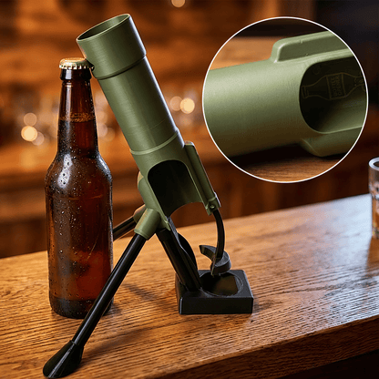Mortar-Shaped Bottle Opener